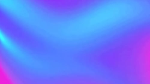 Abstract Pink and Blue Holographic Gradient Background