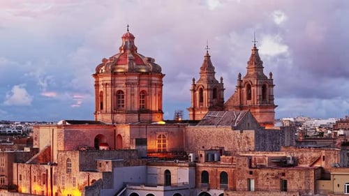 Discover Malta's breathtaking architecture at twilight