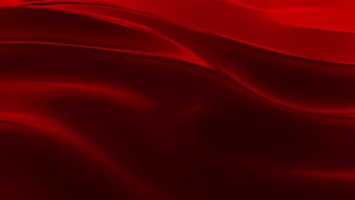 Elegant Abstract Red Wavy Background Animation