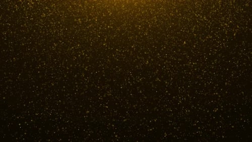 Partículas brilhantes caindo em trilhas de partículas brilhantes Câmera lenta Carismas Glamour Abstract