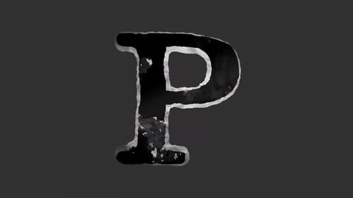 Fluid Ink Letter Reveal Animation