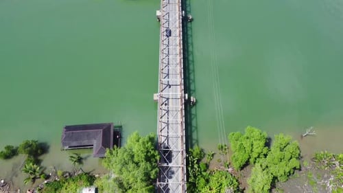 Bridge connecting Batulicin sub district with Simpang Empat