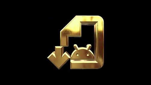 Apk Install Golden Icon