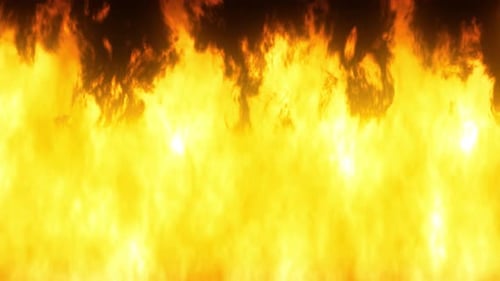 Transition Effect with Fire