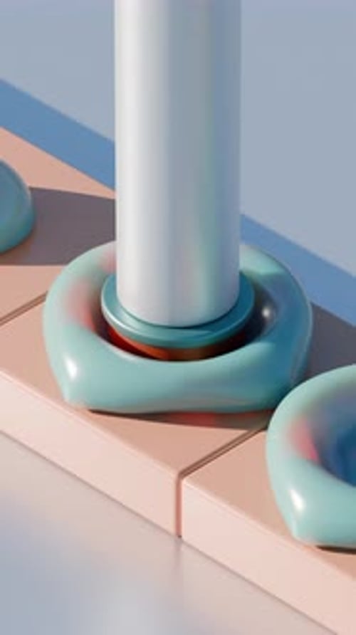 Inflating Abstract Shape 3D Loop