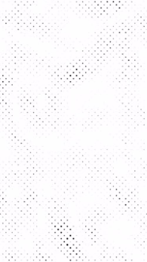 Dynamic Halftone Dot Pattern Transition Background