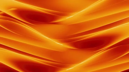 Abstract Yellow Wavy Background