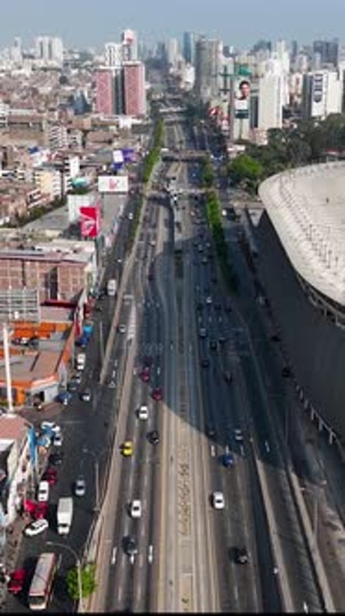 Lima Skyline In Metropolitan Region Of Lima In Peru.