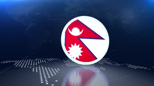 Futuristic Broadcast Global Logo Intro