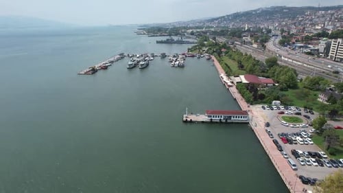 Aerial Shot Port