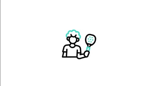 Padel Animated Icon