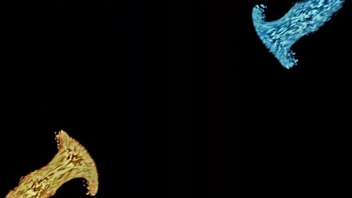 Abstract Fluid Particle Swirl Transition Background