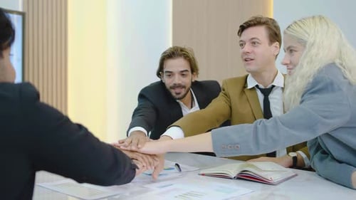 Teamwork and Collaboration in a Corporate Meeting