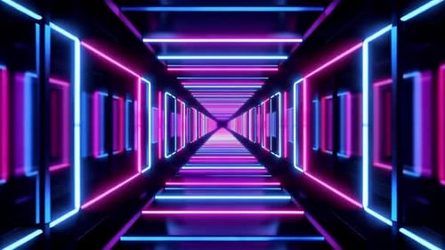Cinematic Tech Horizon Background