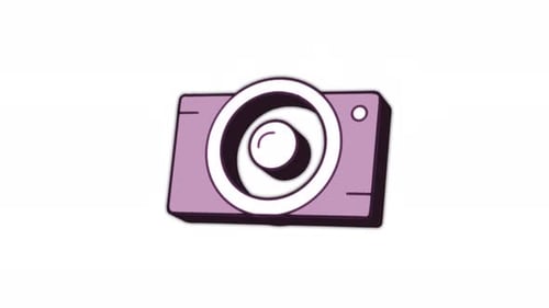 Cartoon Cinema Camera Alpha Animation