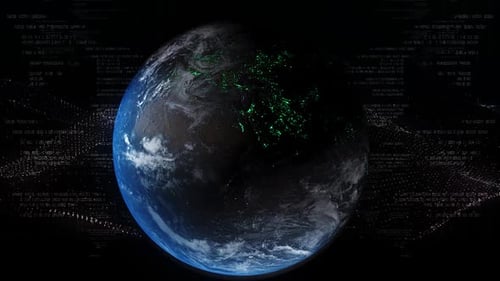 Data Ai World Background