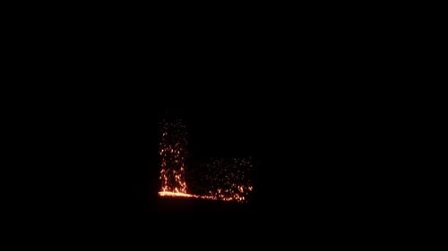 Glowing Particles Dynamic Reveal