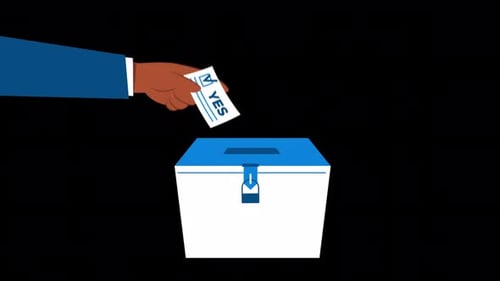 İnternational Voting Day Alpha Channel 4K