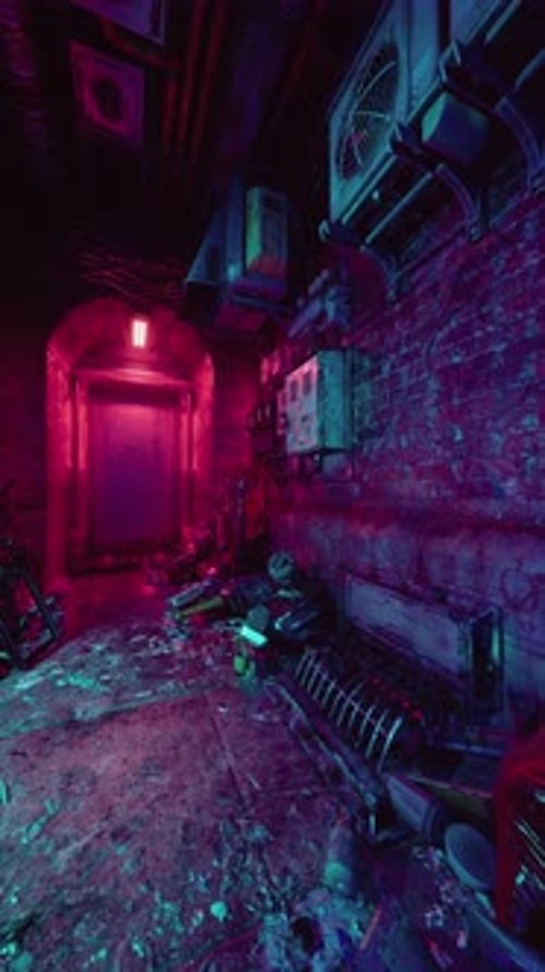 Cluttered Room With Various Items Scattered