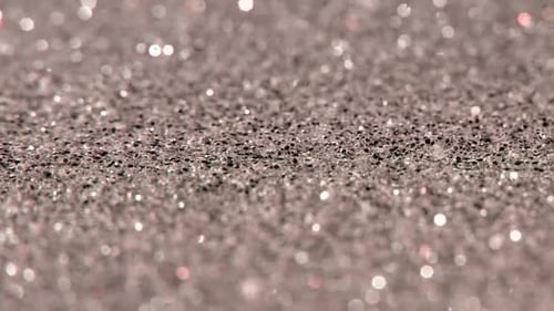Sparkling Silver Glitter Shimmering Festive Background