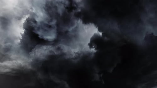 Dramatic Storm Clouds Moving Across the Sky