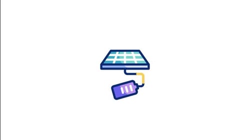 Icono animado de batería
