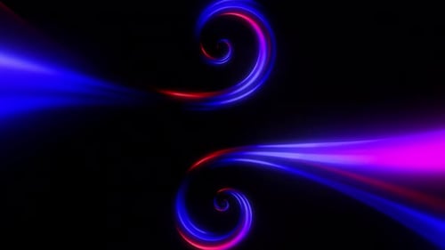 Spiralförmiger Neon-Hintergrund