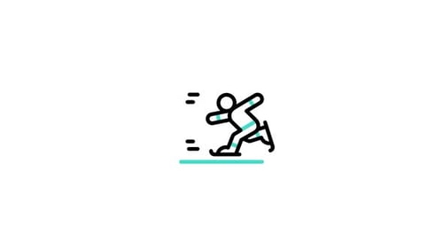 Iceskating Animated Icon