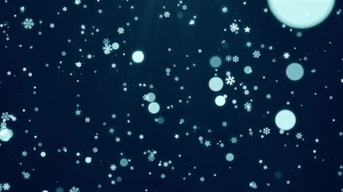 Abstract motion background shining colorful particles Glittering particles sparkle with bokeh.