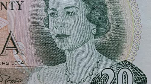 Portrait de la reine Elizabeth II en billet de banque canadien de vingt dollars