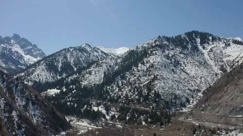 Mountains In The Snow