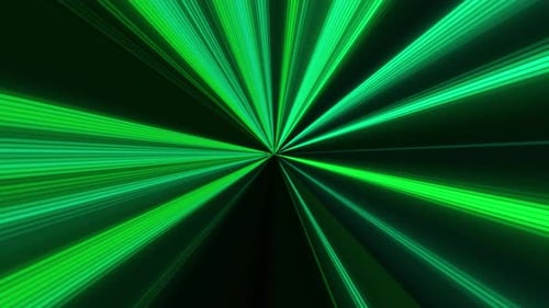Colorful Neon Strip Light Animation On Black Background. High Speed Neon Light Moving Vj Loop