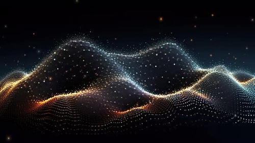 Abstract Background Nature Landscape Loop 4k