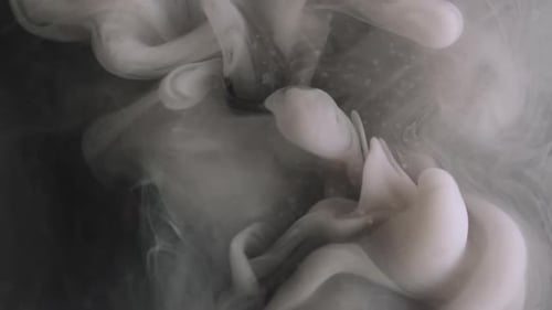 Ethereal Fog Ink Water Smoke Chemical Paint Art
