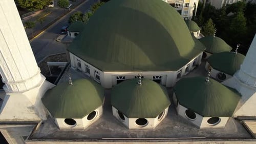 Mezquita local aérea