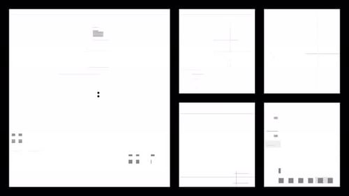 Abstract Geometric Line Shape Reveals and Transitions Pack