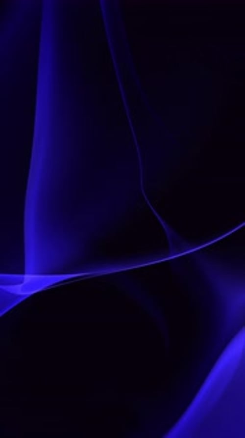 Deep Blue Abstract Modern Orb Background Loop