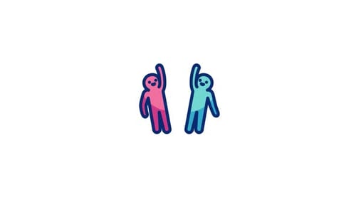 High Five Animated Icon