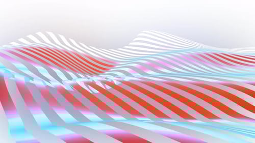 Modern Abstract Striped Wave Motion Background