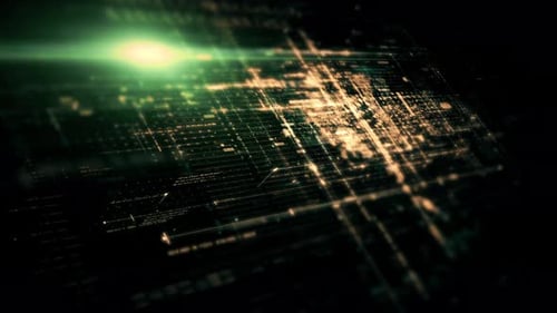 Fortgeschrittene Datenmatrixsimulation Vertikaler Hintergrund 14