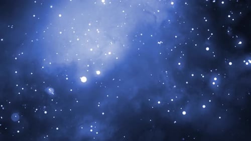 Sternenhimmel mit animiertem Sternenhimmel mit funkelndem Hintergrund. Abstrakter Punktpartikel-Hintergrund. sf 14