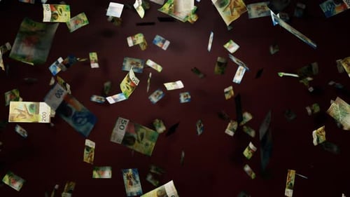 Swiss Money Background