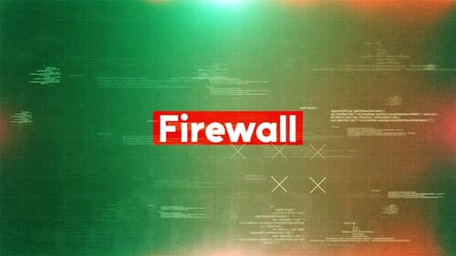 Palavra de firewall em hacking e cibersegurança
