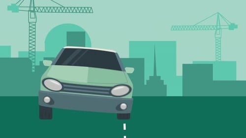 Cars Driving at Highway 4K