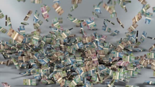Indonesia Money - Rupiah Stacked Money Falling - Indonesian Currency ...