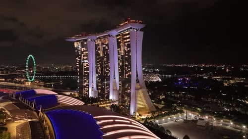 The Modern Marvel of Marina Bay Sands Building Complex in Singapore
