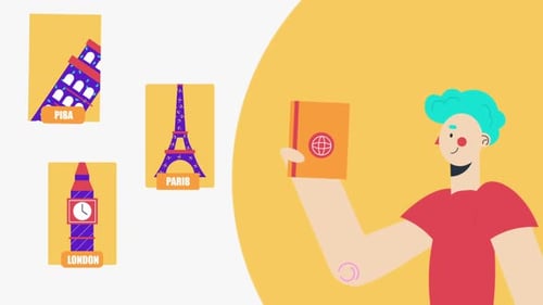 World Travel Agency Animation