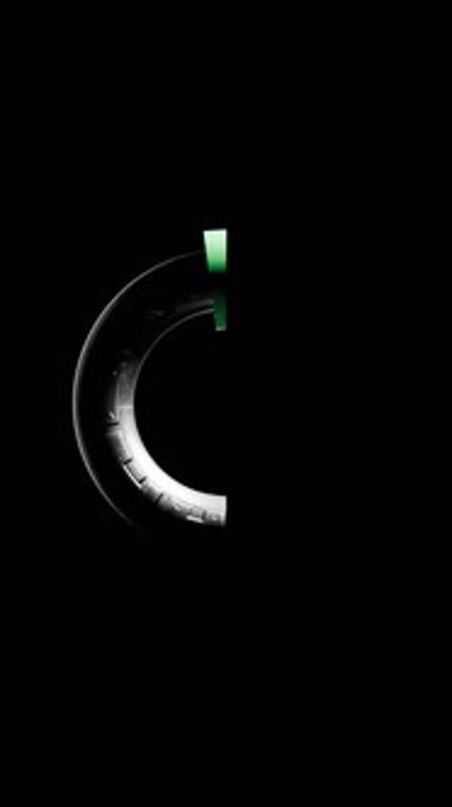Torus Loop 3D Realistic Animation
