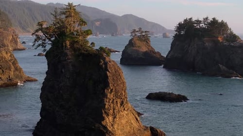 Majestic Rocky Coastline at Samuel H Boardman, Oregon