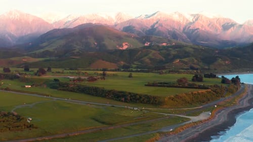 folhas, estrada, madeira, rodovia, tráfego, viagem, árvore, drone, rota, sinuoso, planta, estrada, outono,